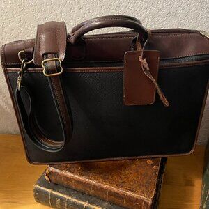 Jack Georges Leather Briefcase